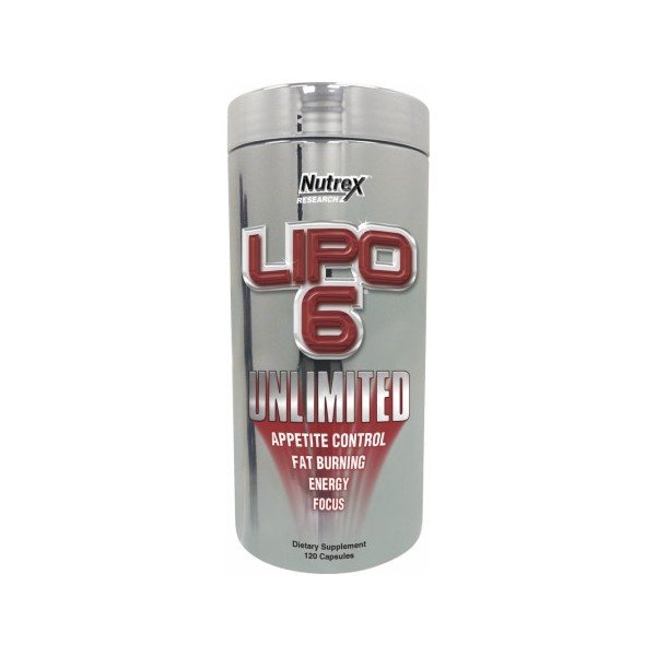 Lipo 6 Unlimited, 120 шт, Nutrex Research. Жиросжигатель. Снижение веса Сжигание жира 