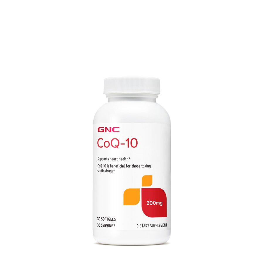 Витамины и минералы GNC CoQ-10 200 mg, 30 капсул,  мл, GNC. Витамины и минералы. Поддержание здоровья Укрепление иммунитета 