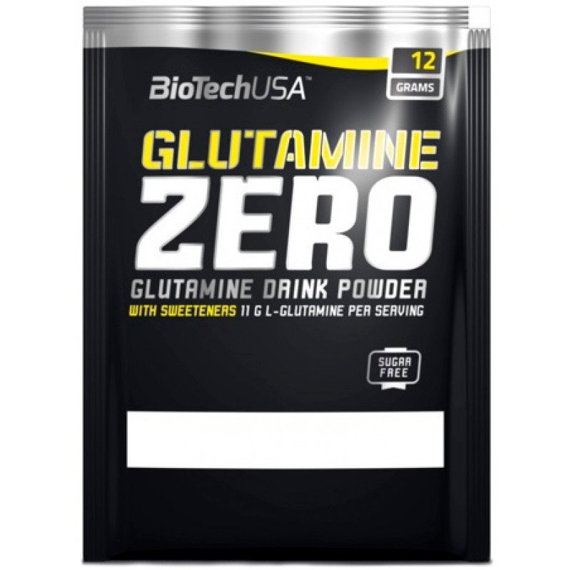 Аминокислота BioTech Glutamine Zero, 12 грамм Лимон,  ml, BioTech. Amino Acids. 
