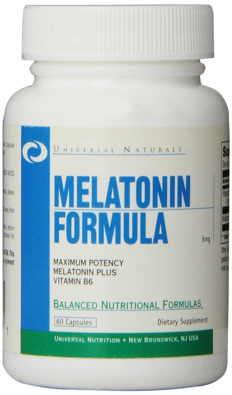 Melatonin Formula, 60 шт, Universal Nutrition. Мелатонин. Улучшение сна Восстановление Укрепление иммунитета Поддержание здоровья 