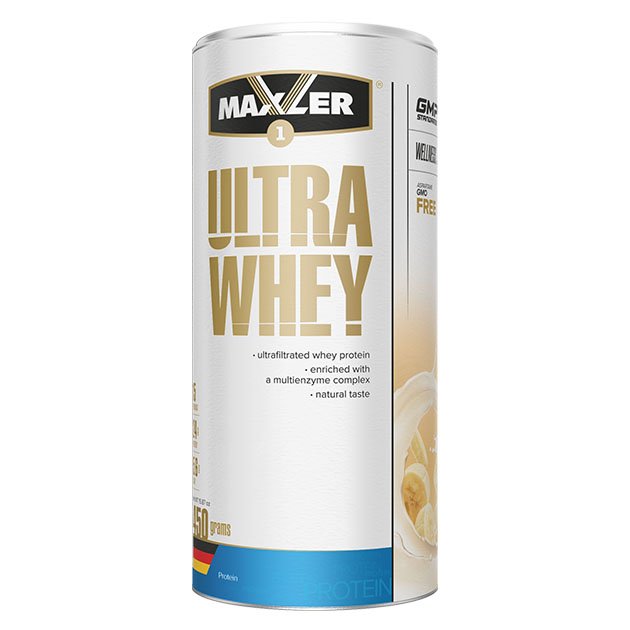 Протеин Maxler Ultra Whey, 450 грамм Лимонный чизкейк,  мл, Maxler. Протеин. Набор массы Восстановление Антикатаболические свойства 