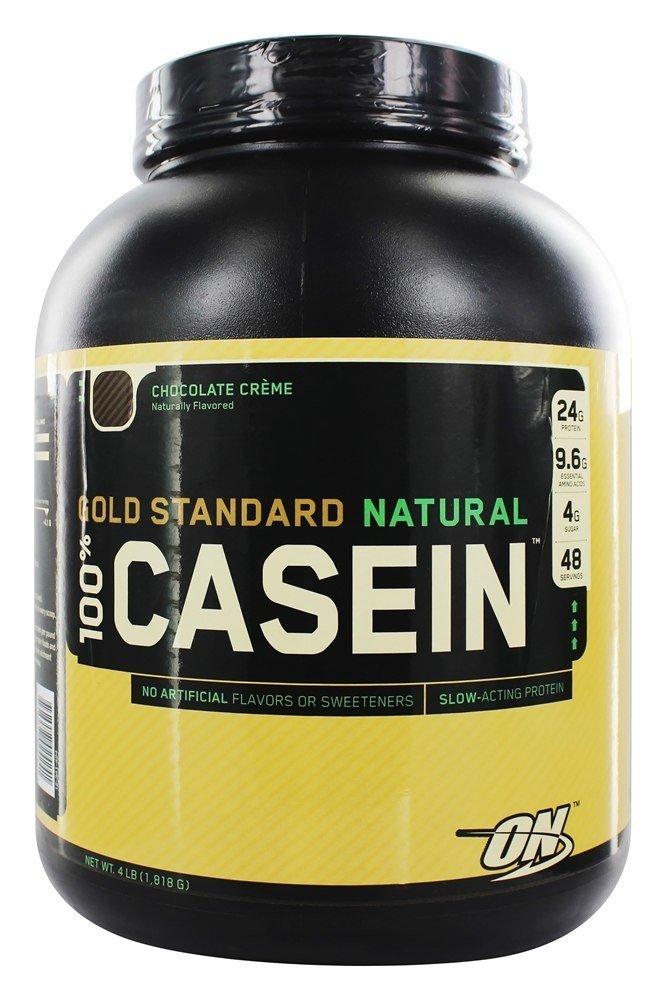 Gold Standard Natural 100% Casein, 1818 g, Optimum Nutrition. Casein. Weight Loss 