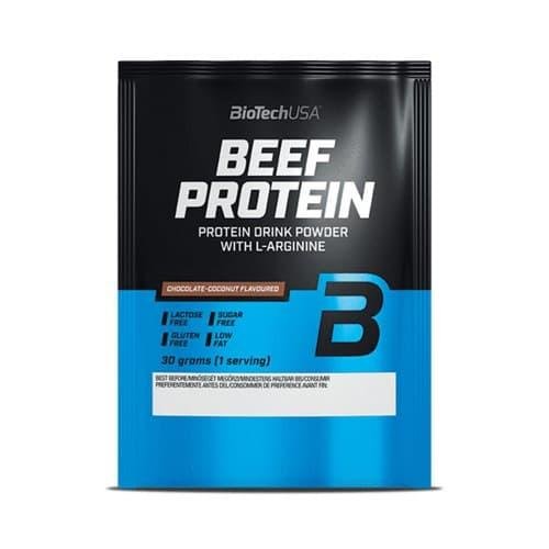Говяжий протеин BioTech BEEF Protein (30 г) биотеч биф шоколад-кокос,  ml, BioTech. Beef protein. 