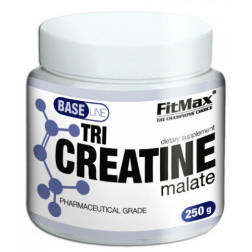 Креатин FitMax Base Tri Creatine Malate, 250 грамм,  мл, FitMax. Креатин. Набор массы Энергия и выносливость Увеличение силы 