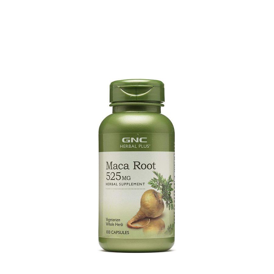 Натуральная добавка GNC Herbal Plus Maca Root 525 mg, 100 капсул,  ml, GNC. Natural Products. General Health 