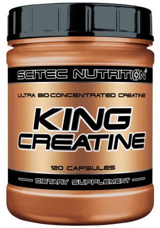 King Creatine, 120 piezas, Scitec Nutrition. Diferentes formas de creatina. 