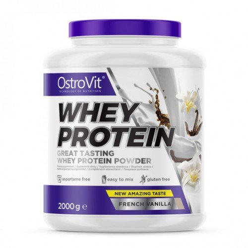 Протеин OstroVit Whey Protein, 2 кг Ваниль,  ml, OstroVit. Protein. Mass Gain recovery Anti-catabolic properties 