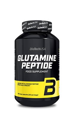 Glutamine Peptide BioTech 180 caps,  ml, BioTech. Glutamine. Mass Gain recovery Anti-catabolic properties 