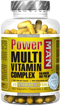 Multivitamin Complex, 90 шт, Power Man. Витаминно-минеральный комплекс. Поддержание здоровья Укрепление иммунитета 