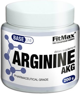 Аминокислота FitMax Base Arginine AKG, 200 грамм,  ml, FitMax. Amino Acids. 