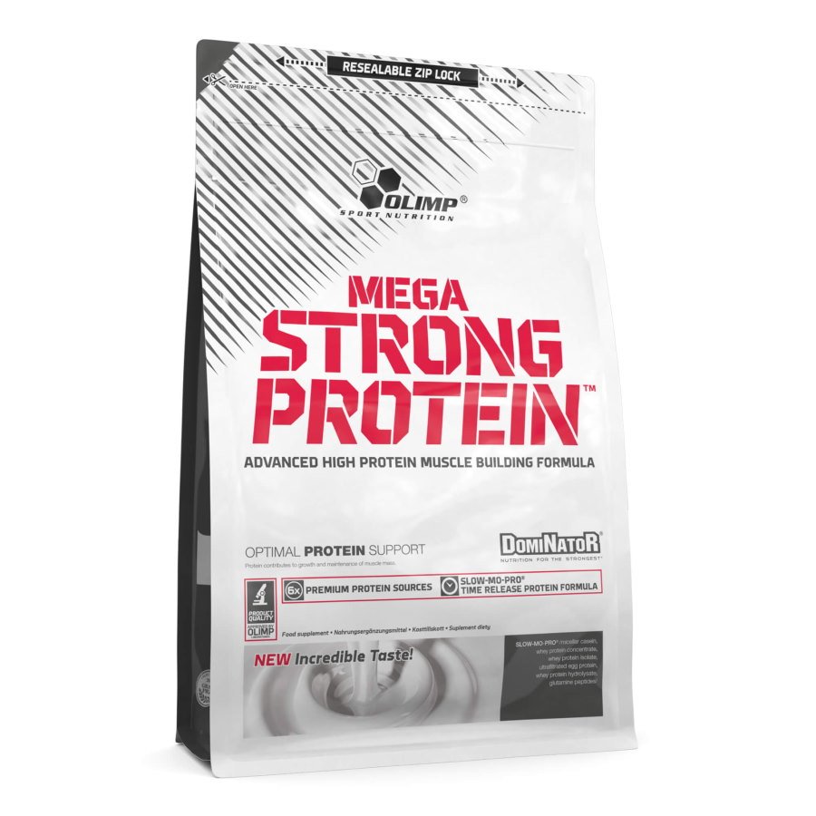 Протеин Olimp Mega Strong Protein, 700 грамм Шоколад,  мл, Olimp Labs. Протеин. Набор массы Восстановление Антикатаболические свойства 