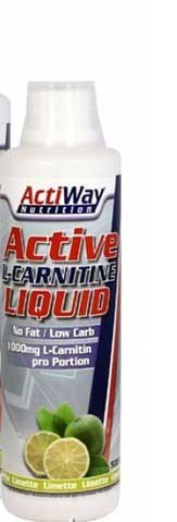 Active L-Carnitine Liquid, 500 ml, ActiWay Nutrition. L-carnitine. Weight Loss General Health Detoxification Stress resistance Lowering cholesterol Antioxidant properties 