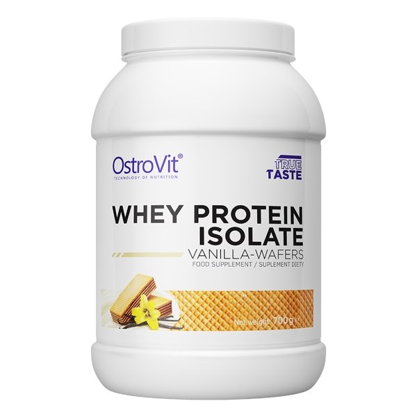 Протеин OstroVit Whey Protein Isolate, 700 грамм Ванильные вафли,  ml, OstroVit. Protein. Mass Gain recovery Anti-catabolic properties 