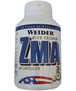 ZMA, 90 шт, Weider. ZMA (Цинк, Магний и B6),ZMA. Поддержание здоровья Повышение тестостерона 