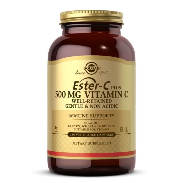 Витамины и минералы Solgar Ester-C Plus Vitamin C 500 mg, 250 вегакапсул,  ml, Solgar. Vitaminas y minerales. General Health Immunity enhancement 