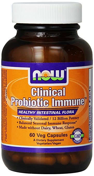 Clinical Probiotic Immune, 60 шт, Now. Спец препараты. 