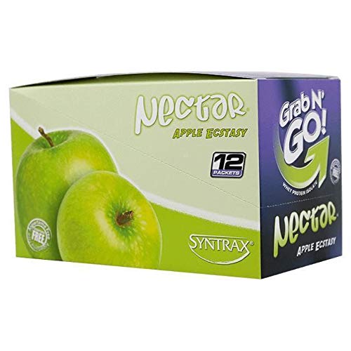 Протеин Syntrax Nectar Grab N’ Go!, 12*27 грамм Яблочный экстаз,  мл, Syntrax. Протеин. Набор массы Восстановление Антикатаболические свойства 