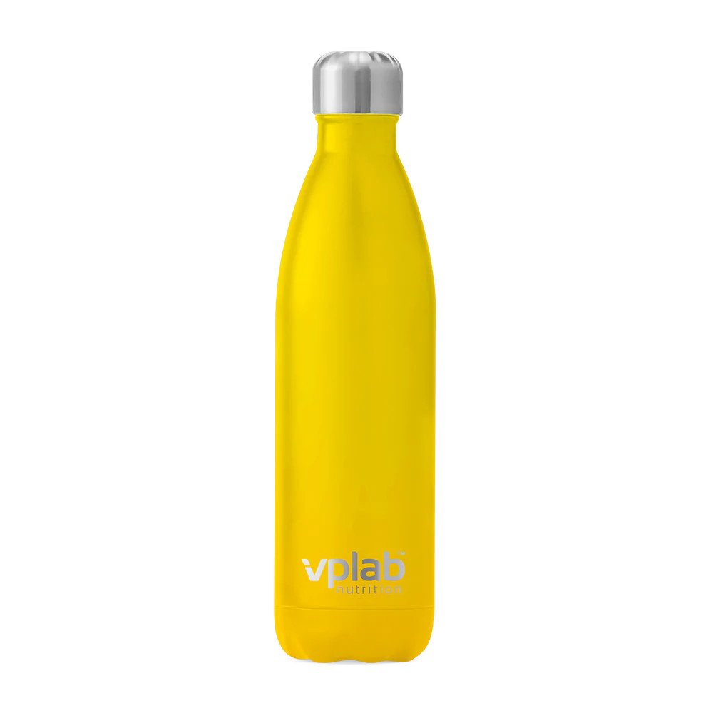 VP Lab Бутылка VPLab Metal Water Bottle 500 мл, Yellow, , 