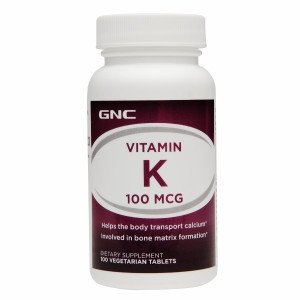 GNC Vitamin K 100 - 100 tabs,  мл, GNC. Витамины и минералы. Поддержание здоровья Укрепление иммунитета 