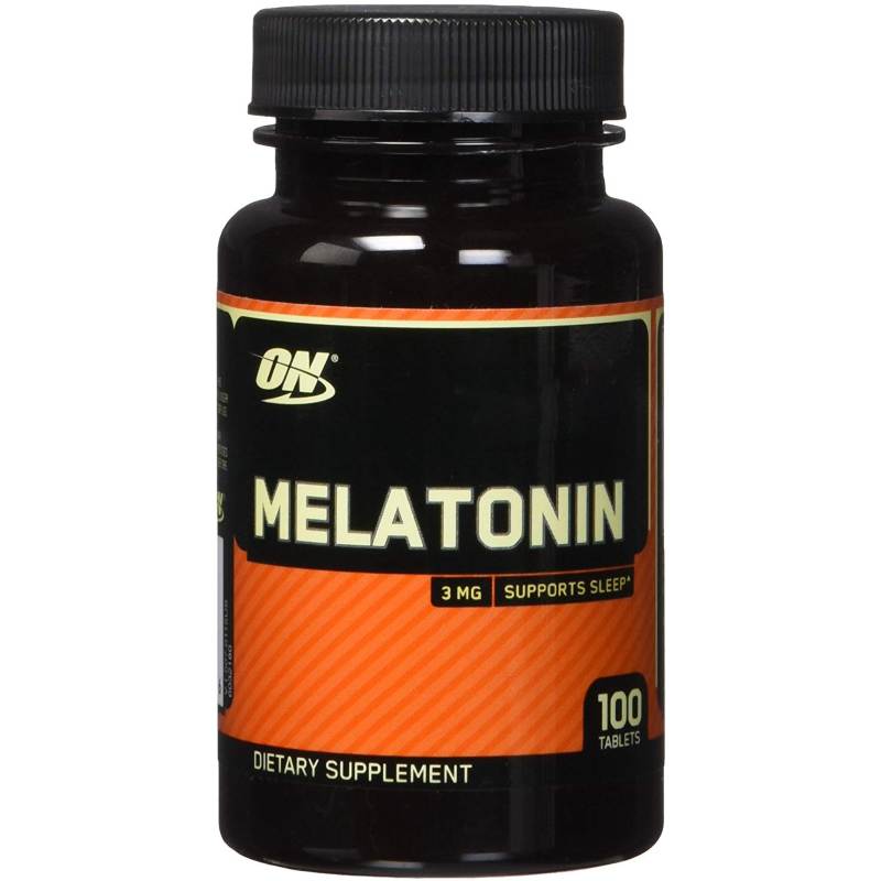 Восстановитель Optimum Melatonin, 100 таблеток,  мл, Optimum Nutrition. Послетренировочный комплекс. Восстановление 