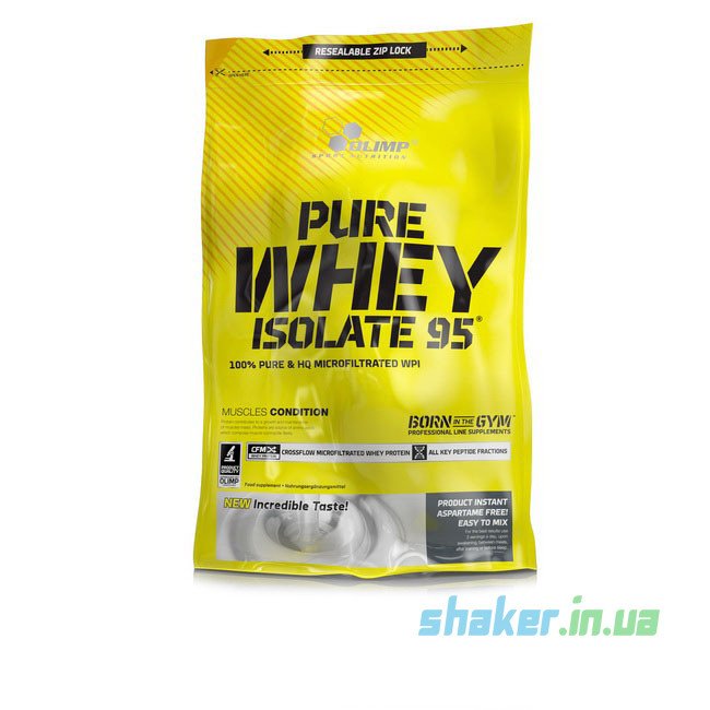 Сывороточный протеин изолят Olimp Pure Whey Isolate 95 (600 г) олимп пур вей vanilla,  ml, Olimp Labs. Whey Isolate. Lean muscle mass Weight Loss स्वास्थ्य लाभ Anti-catabolic properties 
