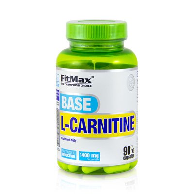 FitMax Base L-Carnitine 90 капс Без вкуса,  мл, FitMax. L-карнитин. Снижение веса Поддержание здоровья Детоксикация Стрессоустойчивость Снижение холестерина Антиоксидантные свойства 