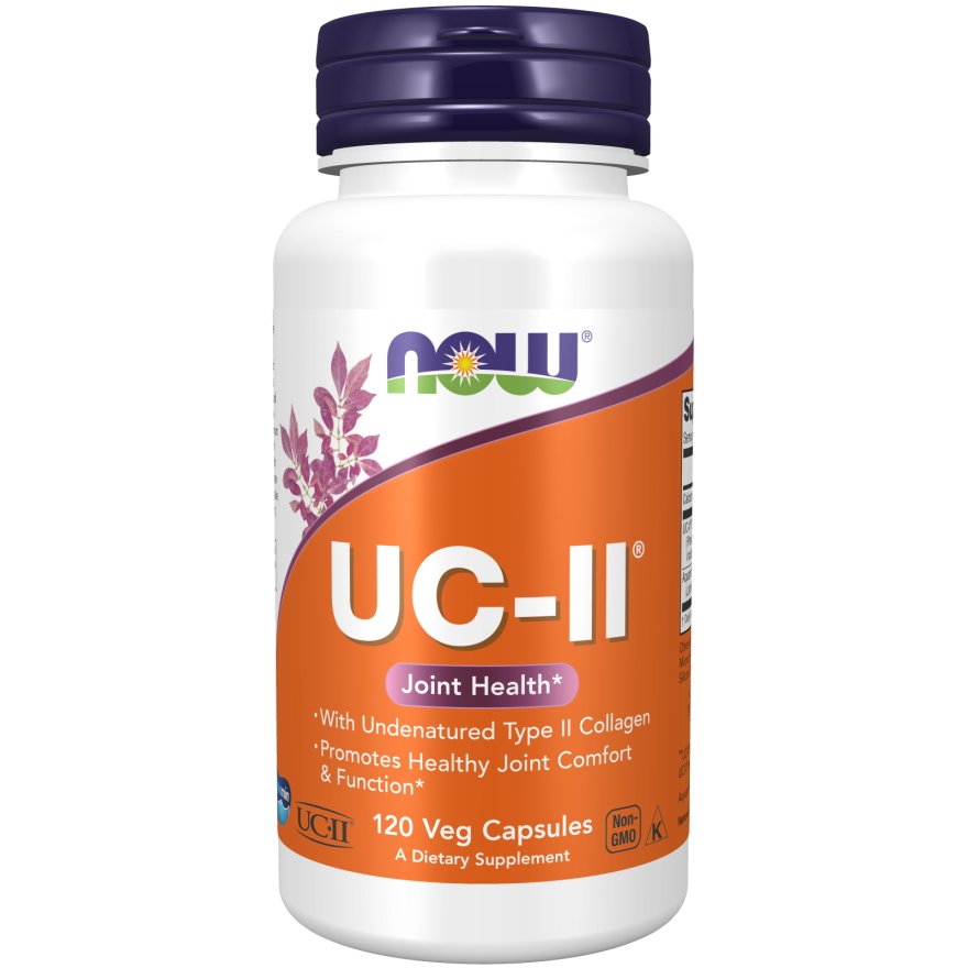 Для суставов и связок NOW UC-II 40 mg, 120 вегакапсул,  мл, Now. Хондропротекторы. Поддержание здоровья Укрепление суставов и связок 