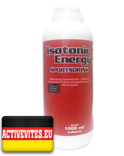 Isotonic Energy Sportdrink, 1000 мл, Activevites. Изотоники. Поддержание здоровья Восстановление Восстановление электролитов 
