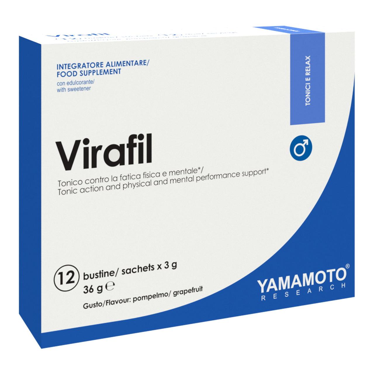 Yamamoto Nutrition Предтренировочный комплекс Yamamoto nutrition Virafil 12 x 3 грамм, , 