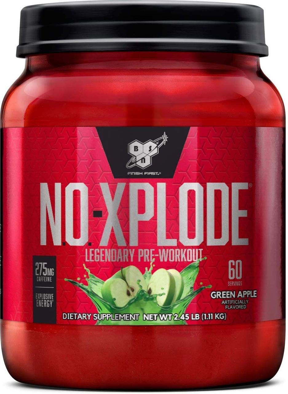 BSN Предтреник BSN NO Xplode (1,11 кг) бсн но эксплод green apple, , 1.1 