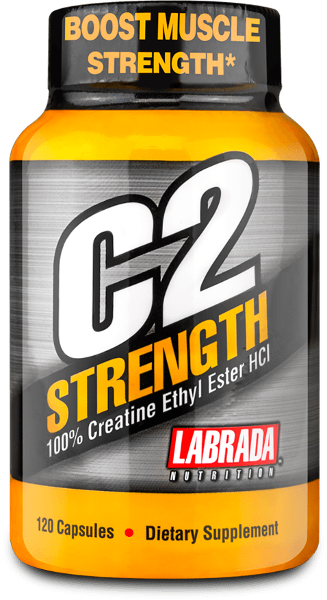C2 Strength, 120 шт, Labrada. Креатин этил эстер. 
