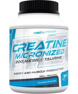 Creatine Micronized 200 mesh+Taurine, 900 g, Trec Nutrition. Monohidrato de creatina. Mass Gain Energy & Endurance Strength enhancement 
