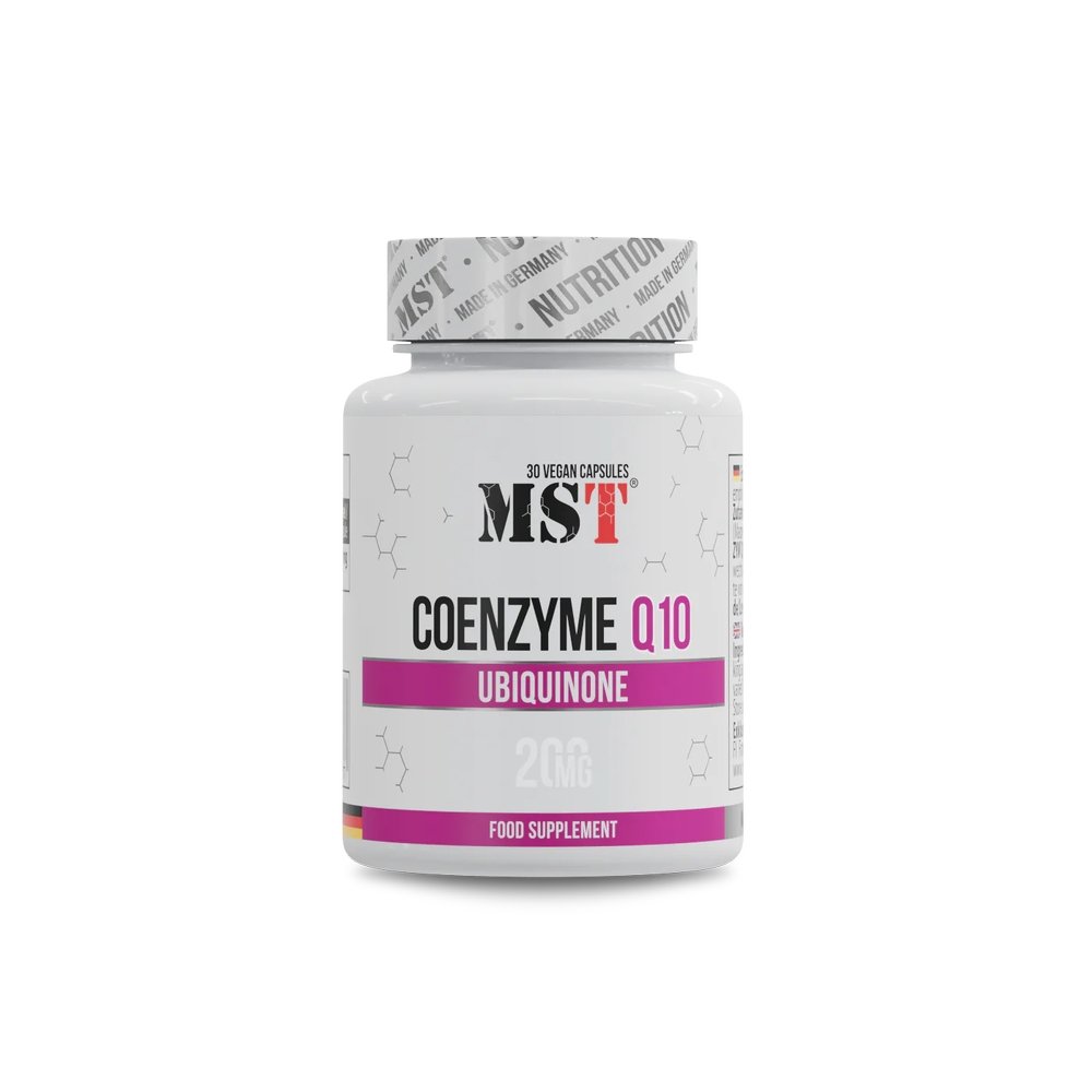 MST Nutrition Натуральная добавка MST Coenzyme Q10 200 mg, 30 капсул, ,