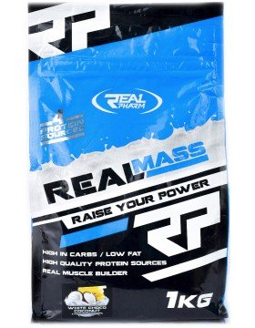 RealMass, 1000 g, Real Pharm. Gainer. Mass Gain Energy & Endurance recovery 