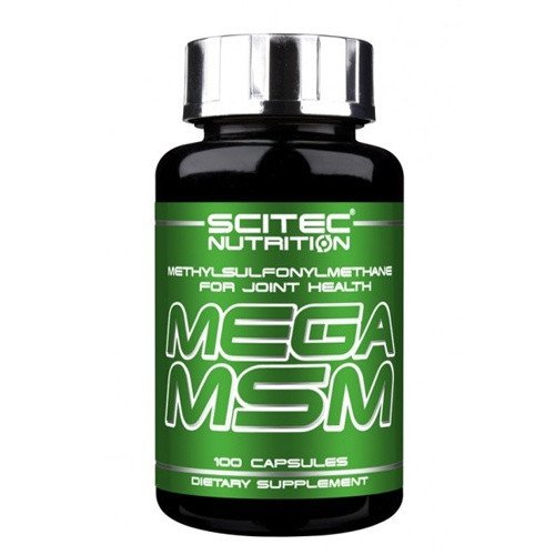 Mega MSM Scitec Nutrition 100 caps,  ml, Scitec Nutrition. For joints and ligaments. General Health Ligament and Joint strengthening 
