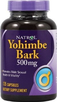 Yohimbe Bark, 135 pcs, Natrol. Yohimbe. General Health Fat burning CNS stimulation Libido enhancing Mood improvement 