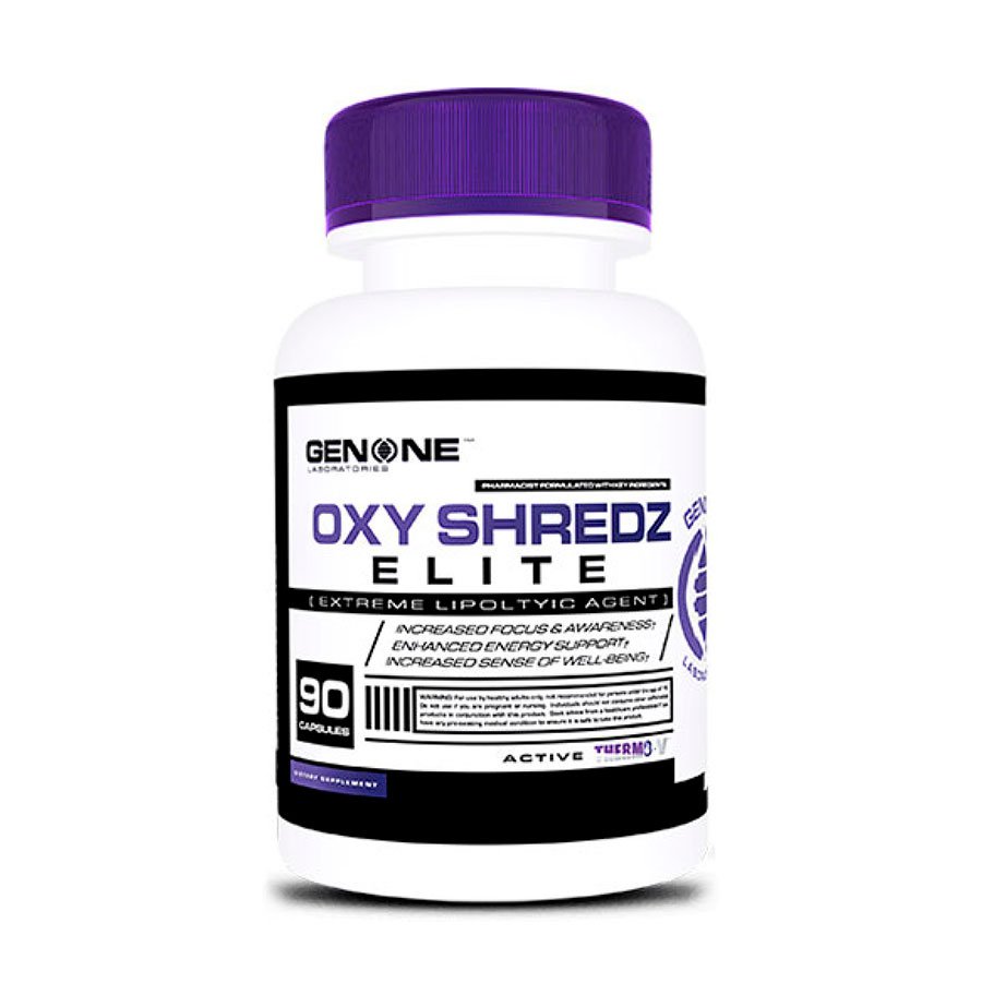 Oxy Shredz Elite, 90 piezas, Genone. Termogénicos. Weight Loss Fat burning 