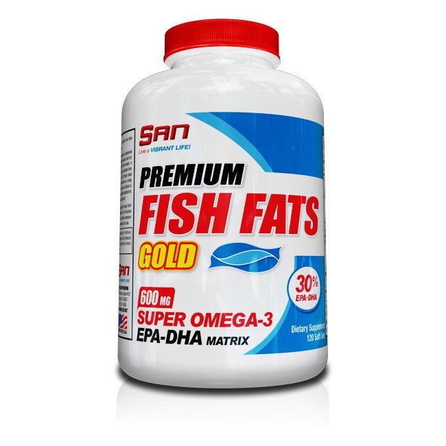 San Омега 3 SAN Fish Fats Gold (120 капс ) рыбий жир сан, , 120 