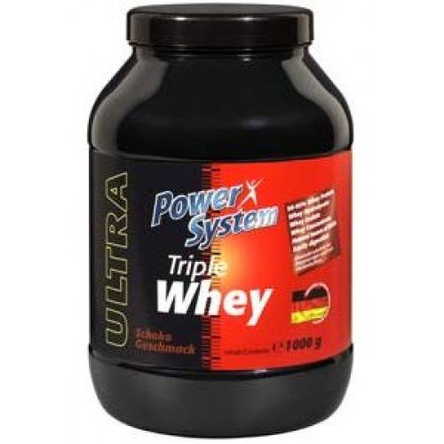 Triple Whey, 1000 g, Power System. Whey Protein Blend. 