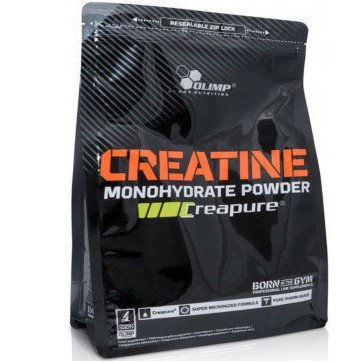 Creatine Monohydrate Creapure, 1000 г, Olimp Labs. Креатин моногидрат. Набор массы Энергия и выносливость Увеличение силы 