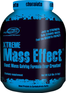 Xtreme Mass Effect, 4000 г, Fitness Authority. Гейнер. Набор массы Энергия и выносливость Восстановление 