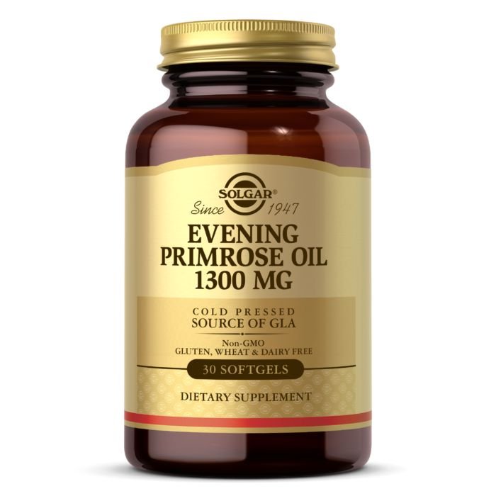 Витамины и минералы Solgar Evening Primrose Oil 1300 mg, 30 капсул,  ml, Solgar. Vitamins and minerals. General Health Immunity enhancement 