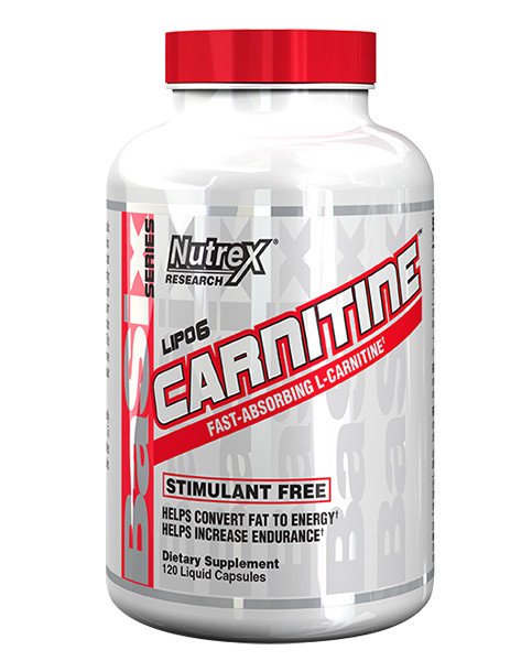 Жиросжигатель Nutrex Research Lipo-6 Carnitine, 120 капсул,  ml, Nutrex Research. Fat Burner. Weight Loss Fat burning 