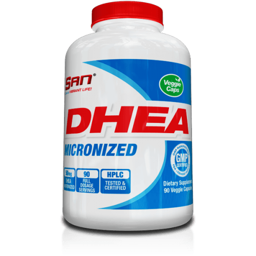 DHEA Micronized, 90 g, San. Testosterone Booster. General Health Libido enhancing Anabolic properties Testosterone enhancement 