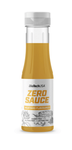 Zero Sauce 350 ml  BioTech Mustard,  ml, BioTech. Meal replacement. 