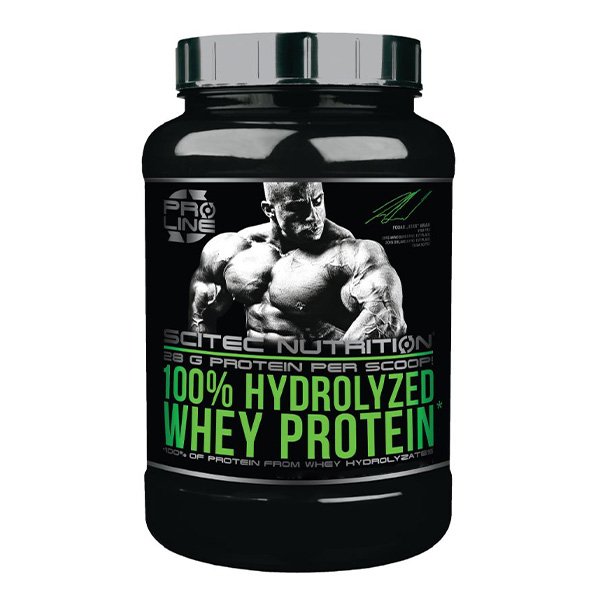 Протеин Scitec 100% Hydrolyzed Whey, 910 грамм - Pro Line Карамель,  ml, Scitec Nutrition. Whey hydrolyzate. Lean muscle mass Weight Loss recovery Anti-catabolic properties 