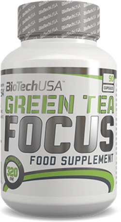 Green Tea Focus, 90 шт, BioTech. Жиросжигатель. Снижение веса Сжигание жира 