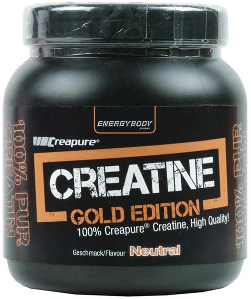 Creatine Gold Edition, 500 g, Energybody. Monohidrato de creatina. Mass Gain Energy & Endurance Strength enhancement 