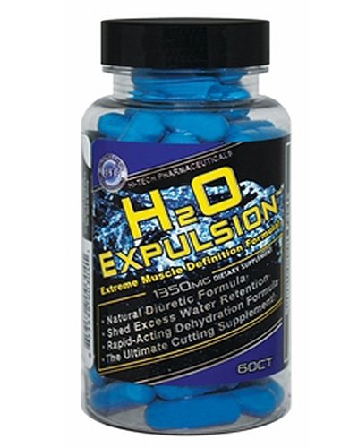 H2O Expulsion, 60 piezas, Hi-Tech Pharmaceuticals. Suplementos especiales. 