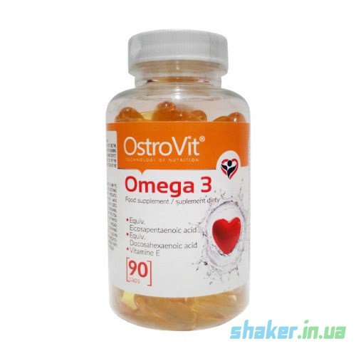 OstroVit Омега 3 OstroVit Omega 3 (90 капс) рыбий жир островит , , 90 